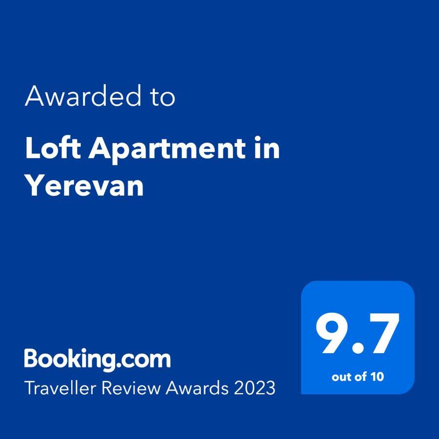 Loft Apartment In Jerevan Exteriör bild
